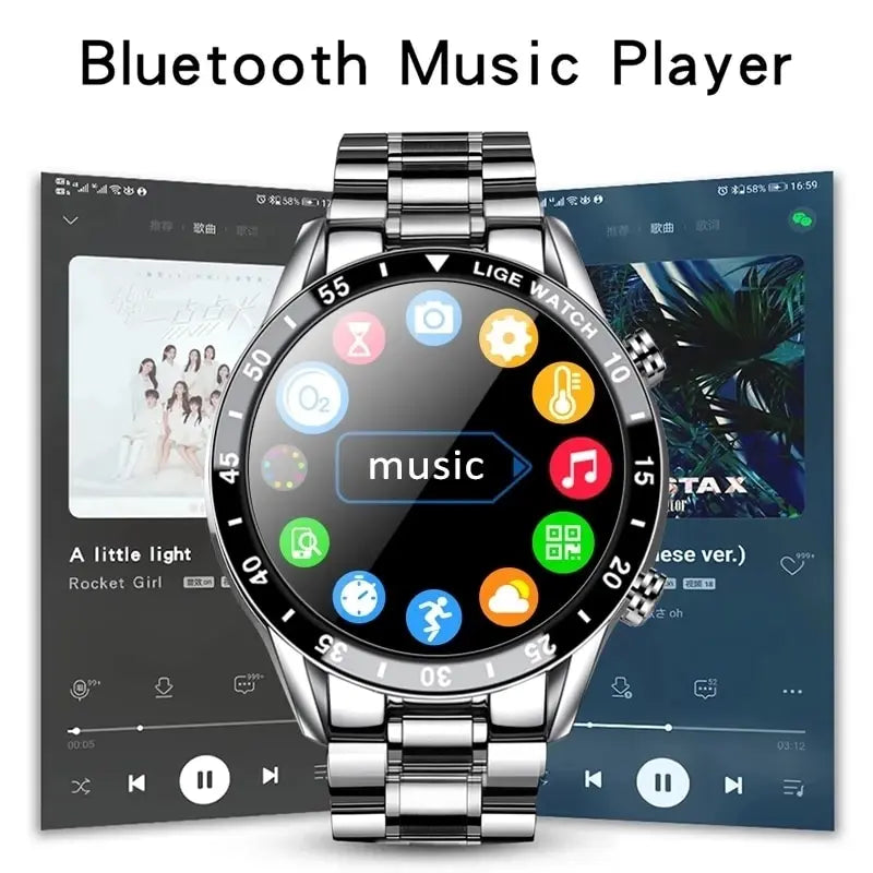 Smartwatch with Bluetooth Lige 2024