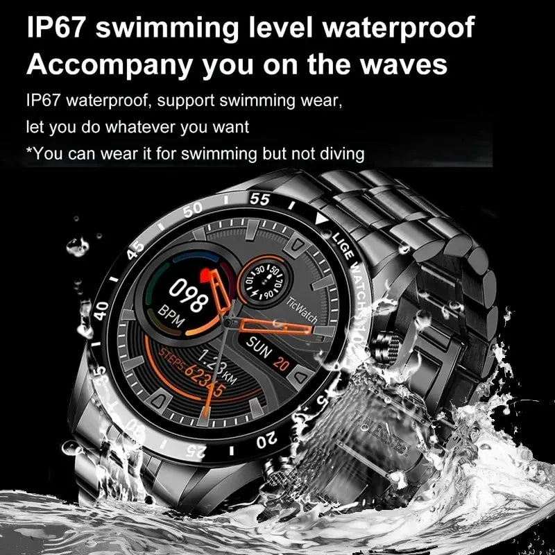 Smartwatch with Bluetooth Lige 2024